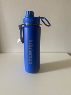 Lululemon Blue Insulated Water Bottle